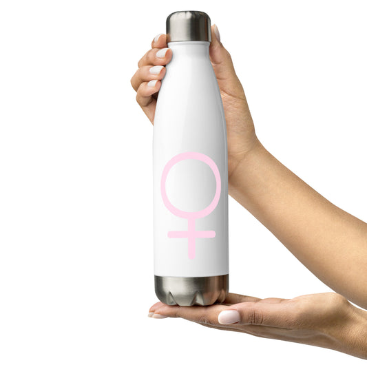 Edelstahl Trinkflasche mit Print "Female"